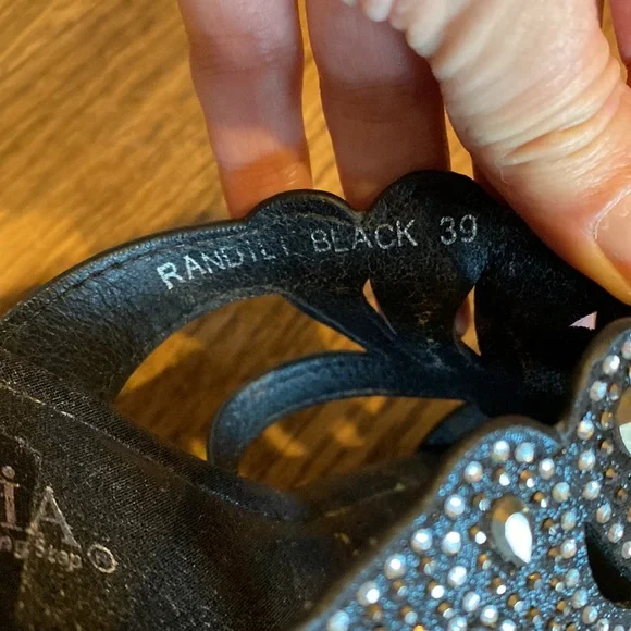 PATRIZIA by Spring Step, Randili Black size 39 euro, 8.5 US - Picture 5 of 6